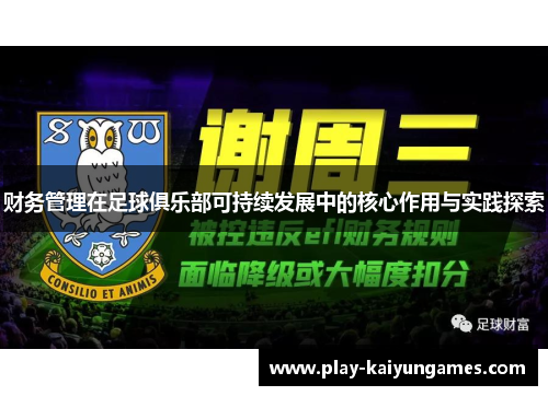 财务管理在足球俱乐部可持续发展中的核心作用与实践探索